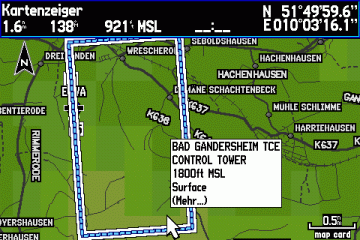 GPS296-Platzrunde / Click ->> EDVA-Service